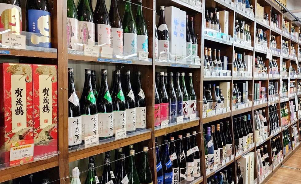 赤坂四方店内酒棚